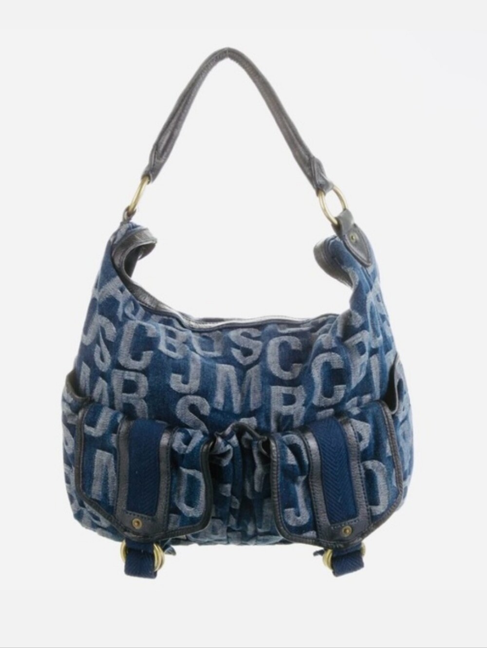 Marc Jacobs Denim Blue Hobo Bag